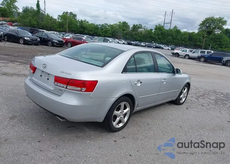 2007 Hyundai Sonata Limited/Se V6 z USA, uszkodzony, nr VIN 5NPEU46F27H215938